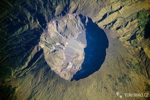 Vulkán Tambora, autor: NASA